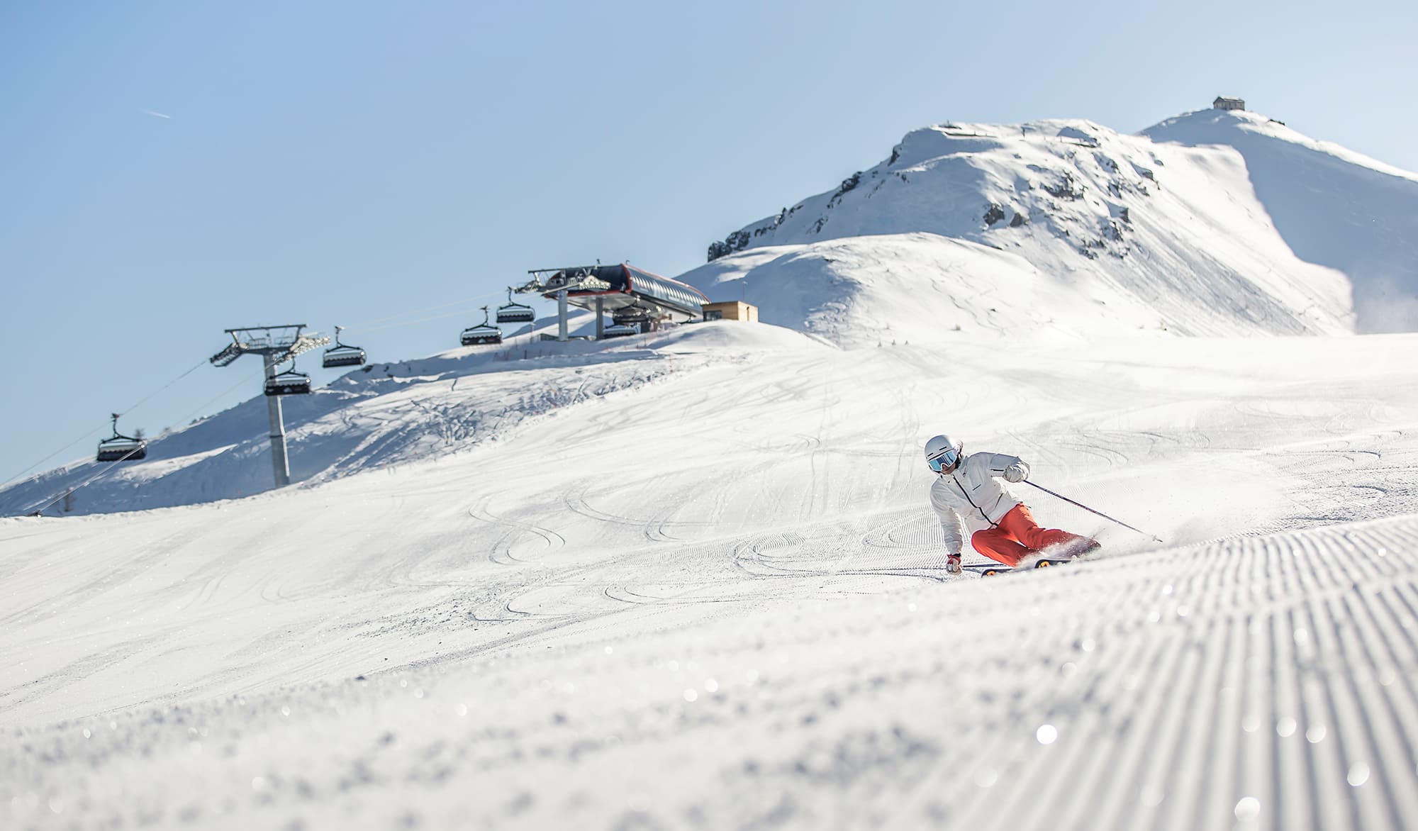 Erster Schnee - Dolomiti super Premiere